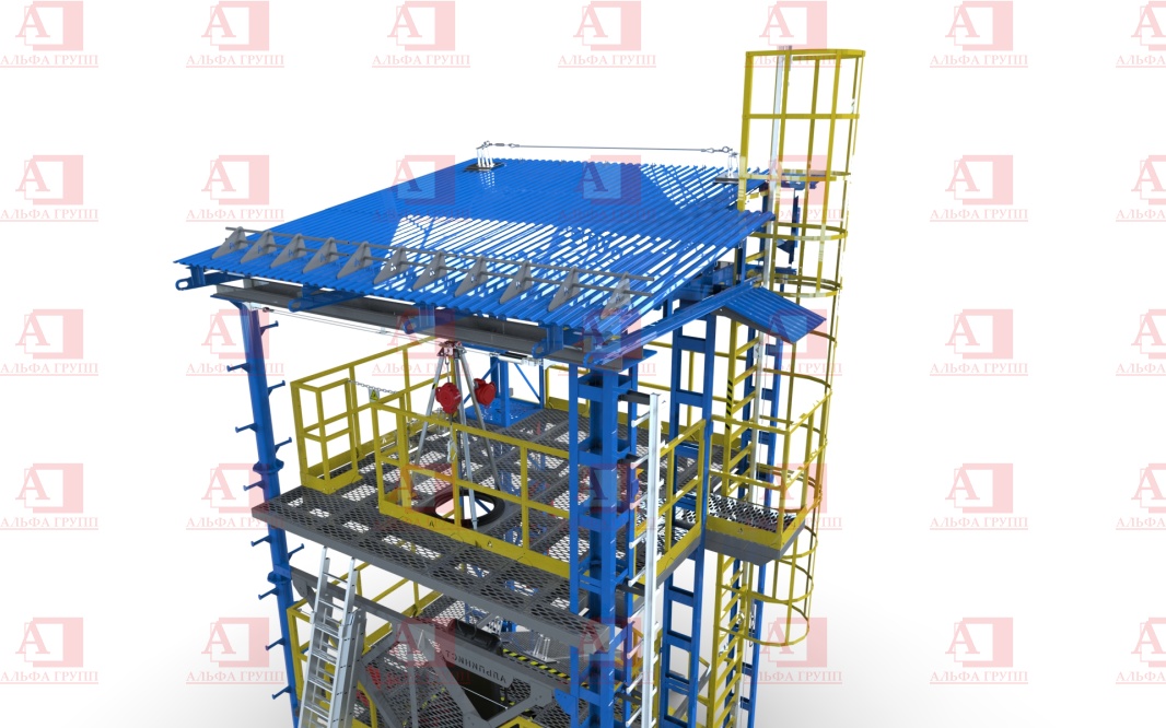 Учебно-тренировочный полигон (комплекс)  Альпинист-03-05-2. Учебно-тренировочный полигон (комплекс)  Альпинист-03-05-2.