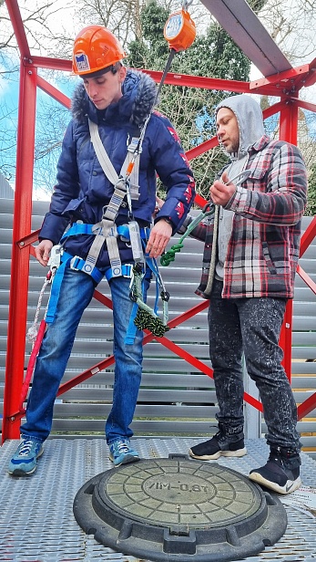 г. Краснодар. ГК "АТОН-ЮГ" используют при обучении сертифицированный верхолазный полигон "АЛЬПИНИСТ" г. Краснодар. ГК "АТОН-ЮГ" используют при обучении сертифицированный верхолазный полигон "АЛЬПИНИСТ"